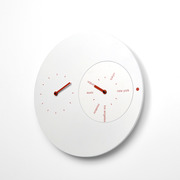 Часы настенные Progetti Jetlag Wall Clock,  Red